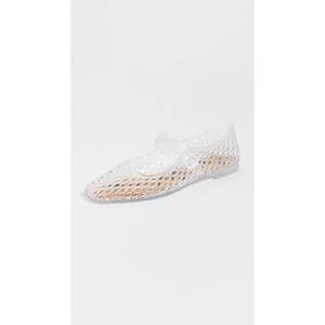 Sam Edelman White Mesh Flats